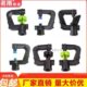 雾化喷头大棚360自动浇水器农用G型折射单侧轮洒水浇花旋转微喷头