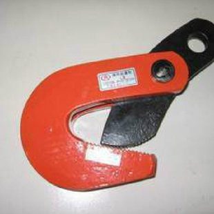 钢板起重钳 开口0 钢板吊钩 1.6T 25MM 横吊钳L型 起重吊钳