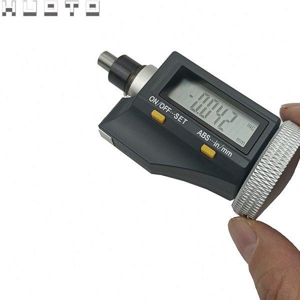 HUOTO 数显千分测微头0-15MM数显微分头千分尺头螺旋测微器,五金/工具,千分尺,淘宝优惠券,粉丝福利购,淘宝优惠卷