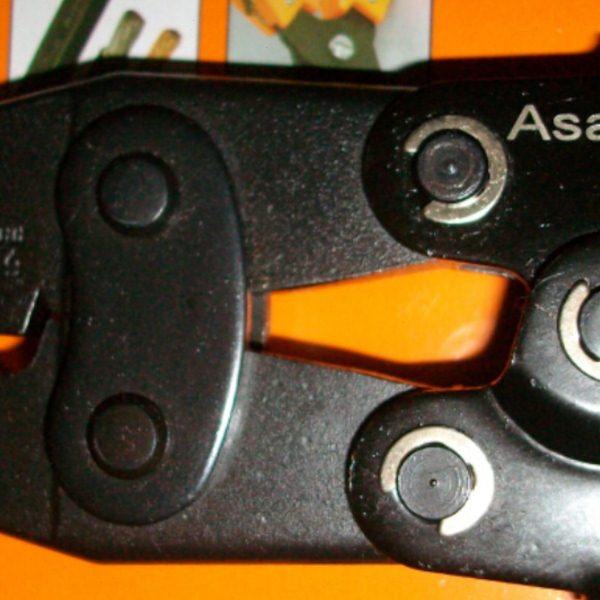 浅田电力株式会社Asada棘轮压线钳 HS-6L 端子压接钳 0.5-6平