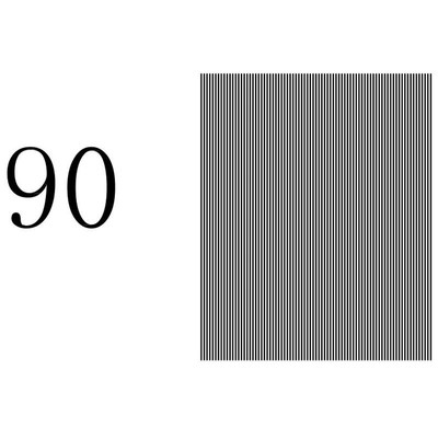 分辨率测试卡 光栅条分辨率检测 条C形分划板 玻璃分辨率版外形10