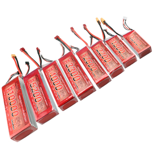 驯龙者7.4V2s2200mAh3s锂电池11.1v 3s5200mAh车船模电池