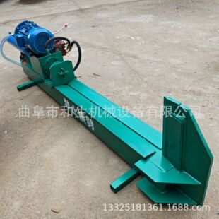 厂用380v松木劈柴机 大型卧式鲜木材破柴神器 大马力高效率砍柴机