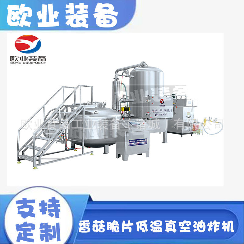 麻辣花生低温油炸生产加工设备 果蔬深加工机器 脆枣油炸流水线
