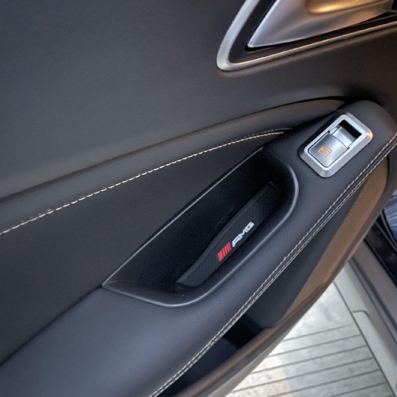 W176 W117 X156车门储物盒右钛GILA CLA A级右舵扶手收纳