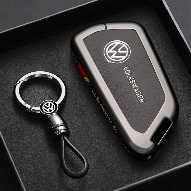 大众ID3钥匙套id4x汽车id6xid7高尔夫揽巡R揽境途观L车包壳扣