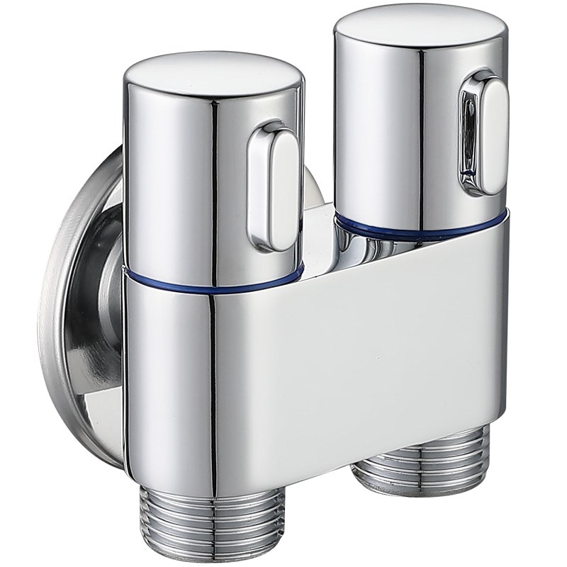 马桶角阀冲洗喷枪水龙头止回阀双出水伴侣卫生间水枪喷头妇洗器