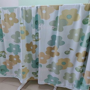 天丝棉绸布料床单斜纹桑棉绸夏凉被夏天被子盖毯薄可铺可盖凉感柔