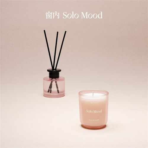 窗内solo mood【不是玫瑰】无火香薰室内持久香氛蜡烛摆件氛围感
