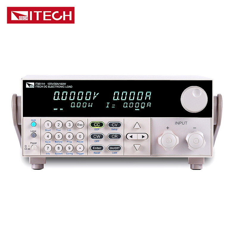ITECH/艾德克斯直流电子负载 IT8511精密120V30A150W负载测试仪
