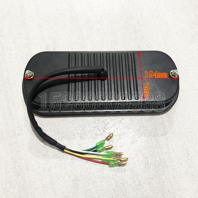 新源65-B75W-8-9胶轮式挖掘机配件 LED三色尾灯总成24v 倒车灯