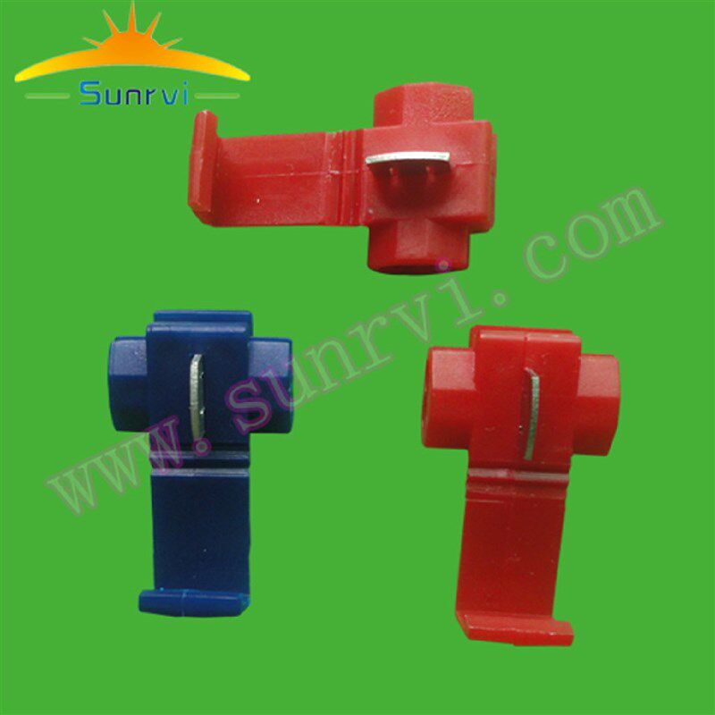 免剥线 线快速接头KW3红色快速破线 线连接器0.5-1平方毫米线 线
