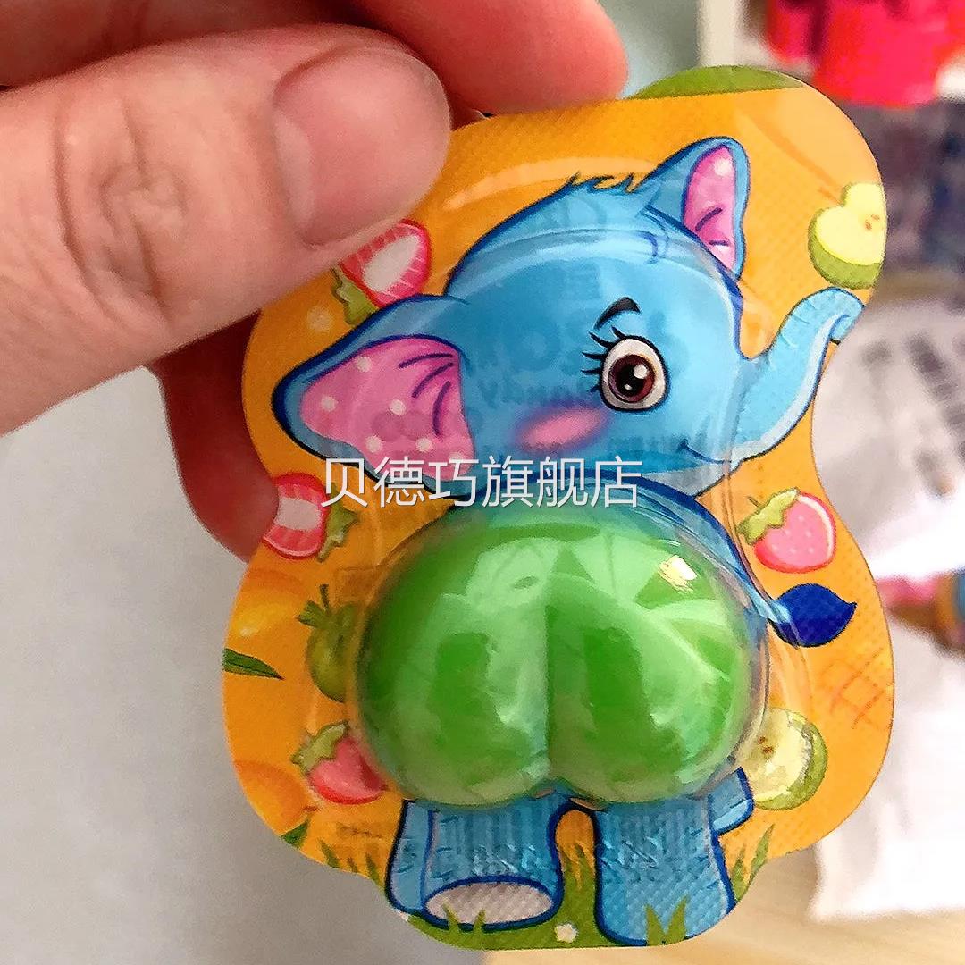 网红屁屁软糖恶搞糖果搞笑qq糖蜜桃软糖卡通造型创意糖果整箱包邮