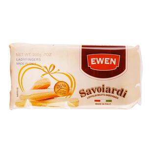 EWEN意文手指饼干200g袋提拉米苏慕斯蛋糕巧克力蛋糕烘焙装饰饼干