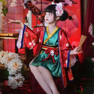 万圣节白蛇缘起宝青坊主cosplay服装女童cos服中国风连衣裙汉服