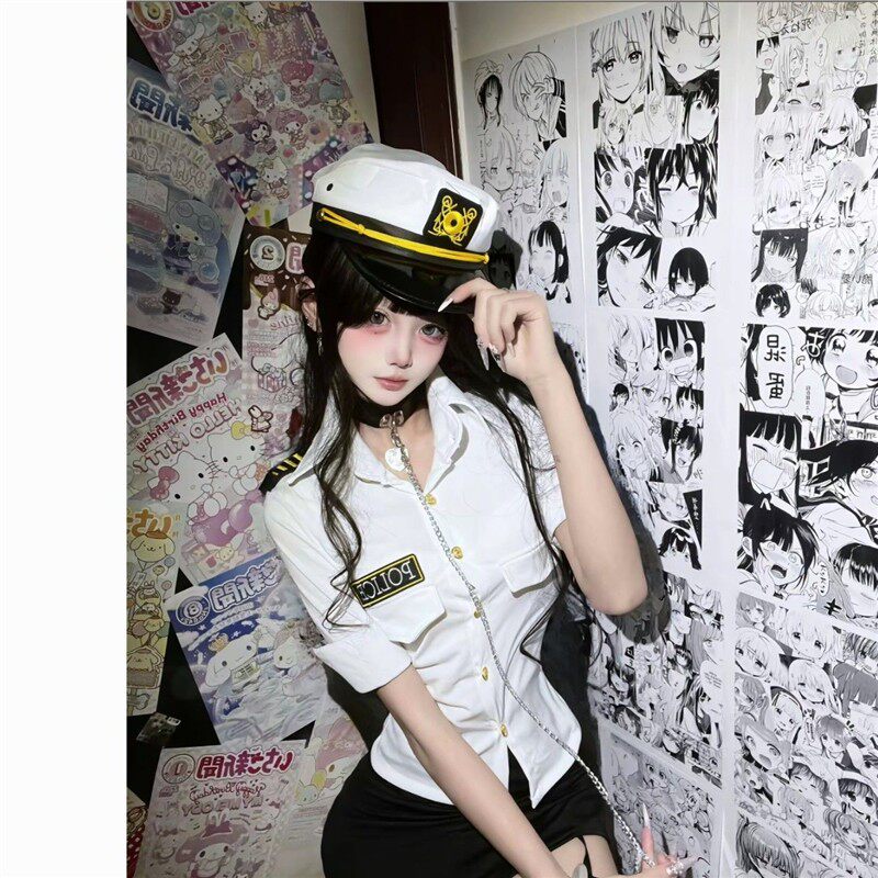 cosplay职业装纯欲辣妹高颜值制服女警cos套装气质时尚套装