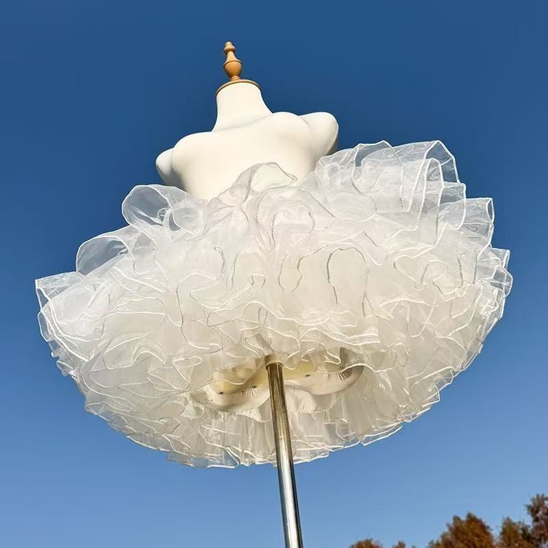 超暴力鸭屁股撑lolita超暴力撑暴力狗短鸭屁股暴力裙撑无骨纱撑