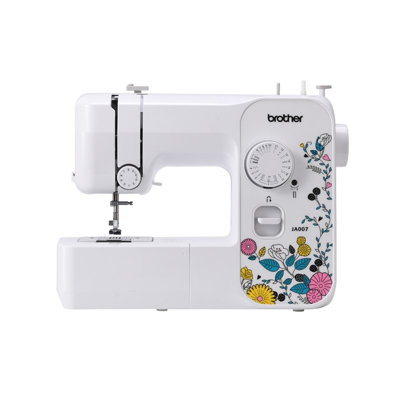 进口bror兄弟牌家用电动缝纫机JA007多功能吃厚锁边小