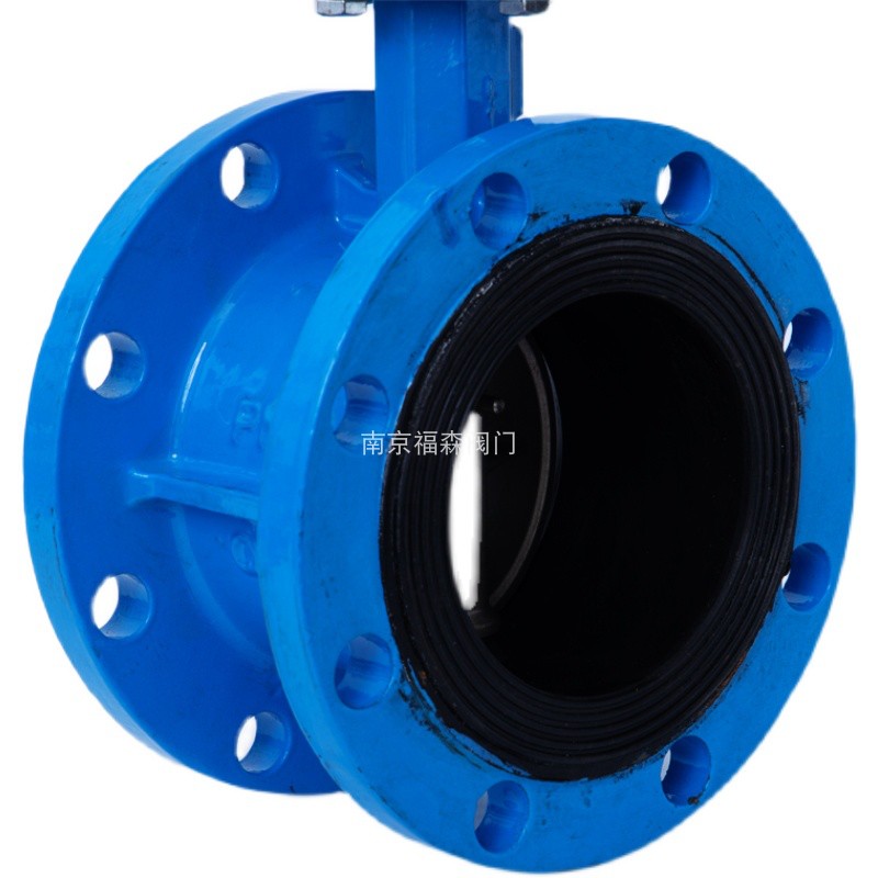 电动法兰蝶D91X-1Q软密封0铸铁排污球墨板DN 100
