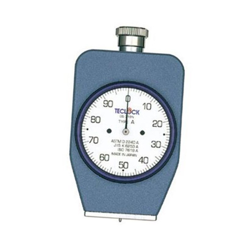 得乐TECLOCK邵氏A型带置位针硬度计GS-719G橡胶硬度测试仪现货