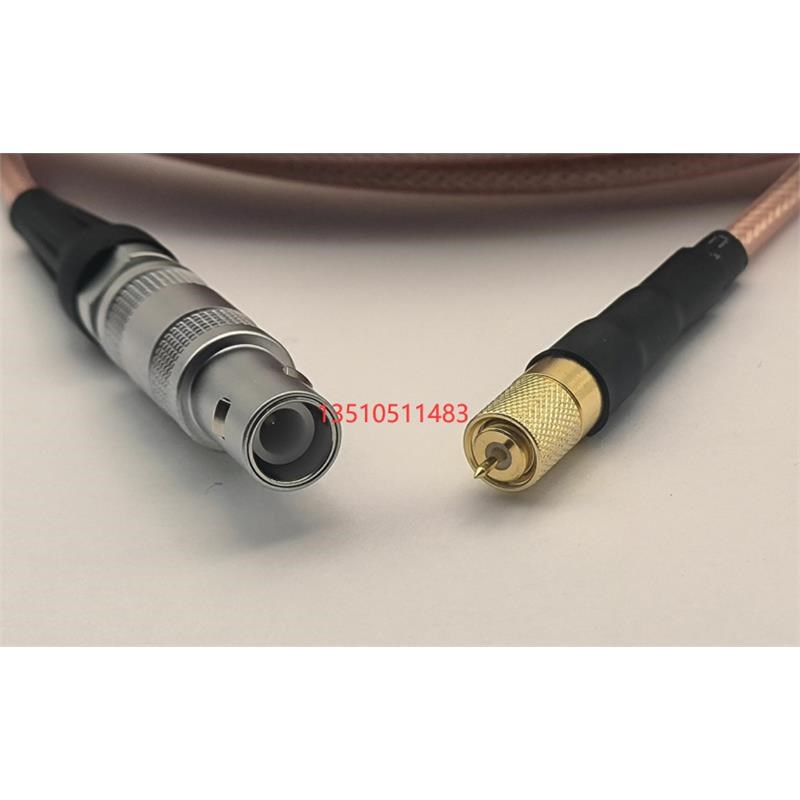 FFA 0S单芯转10-32UNF医疗设备信号线 M5/L5公转250 0S航空插头