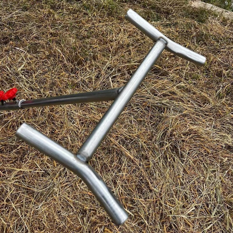 手拉犁微耕机铧式犁农村农民人力手捞犁开沟犁起垄器开沟器农机具