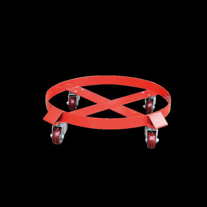 平移油桶车不锈钢304油桶底座四轮油桶搬运车简易推车油桶移动车