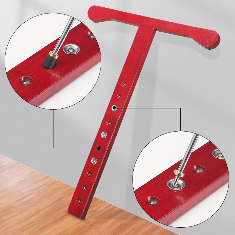 大提琴防滑板实木T型大提琴防滑垫 牛皮止滑垫大提琴可折叠止滑带