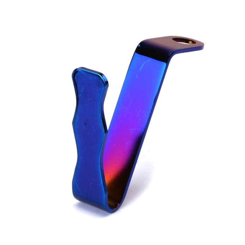 挂钩电动车配件通用不锈钢彩钛踏板车后视镜座方便小挂钩