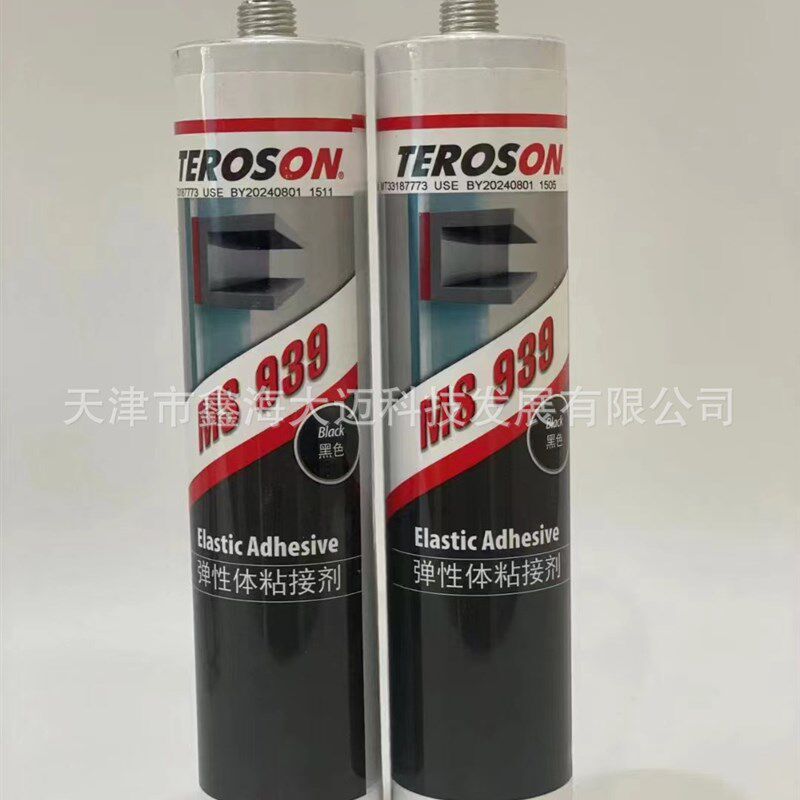 汉高泰罗松 MS 939 BK 弹性粘接密封 高强度硅橡胶 黑色密封胶