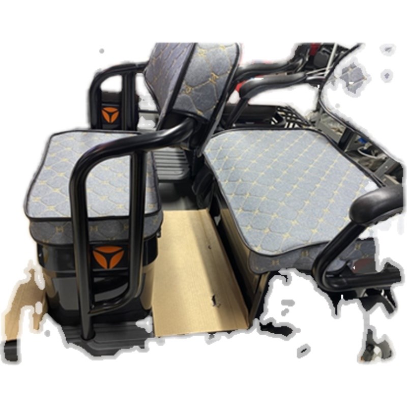 适用新日Sd60电动三轮车座套专车坐垫套亚麻皮革防水坐垫套