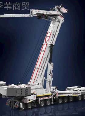 宇星模王700利波凯尔TM117PQA20L0起重机国产积1木高难度拼装模型