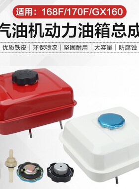 汽油机水泵配件168F170F/GX160抽水机清洗机抹光机微耕机动力油箱