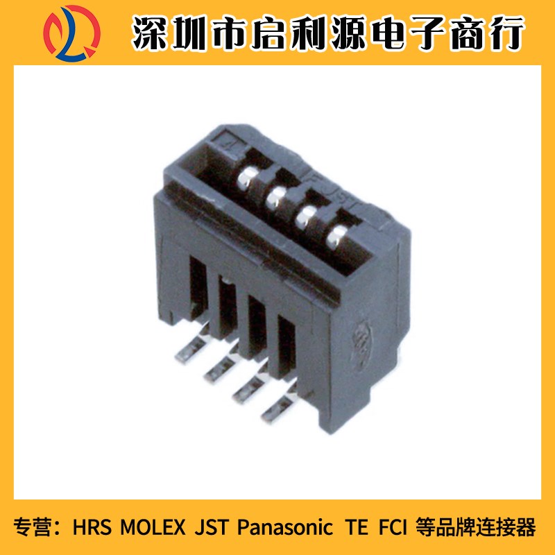 JST/日压 04FMN-BMT-A-TF(LF)(SN) 4POS 1mm 插座连接器