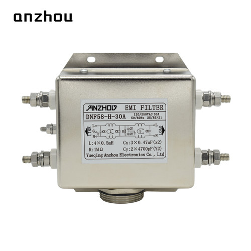 DNF58-H-30A安州伺服电机专用EMI FLITER电源滤波器DNF58-H-20A