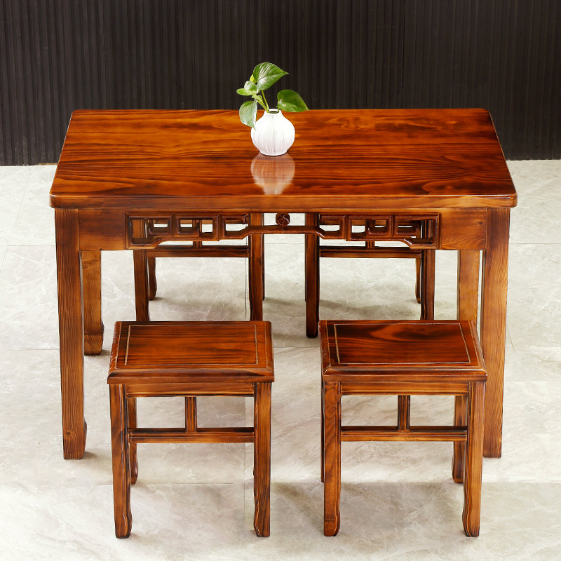 包邮碳化防腐桌椅户外家具小户型实木快餐桌饭店仿古桌椅套件组合,宠物/宠物食品及用品,猫狗汽车安全带,淘宝优惠券,粉丝福利购,淘宝优惠卷