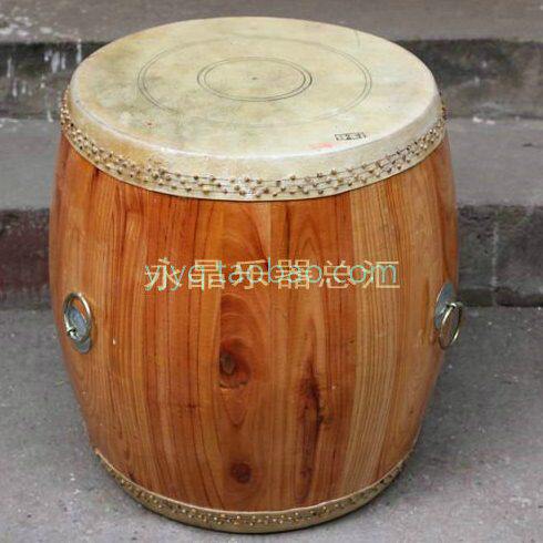 罗冬元12寸原木大鼓 40CM竹钉堂鼓 龙船鼓 龙舟鼓 专业牛皮大堂鼓