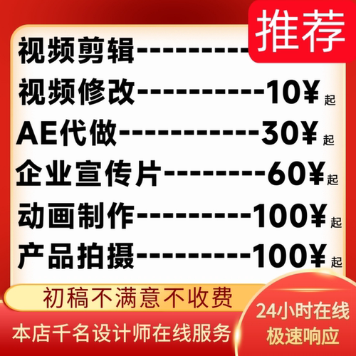 十年经验专业影视制作团队高端定制专属视频