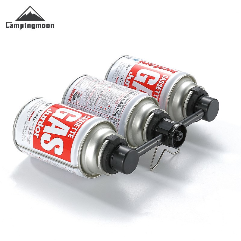 柯曼BKZ30铝合金卡式长气罐三供一转接头户外炉具露营炉具配件