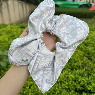 【壮锦好物】非遗壮锦文创民族风精致爆款方巾发圈