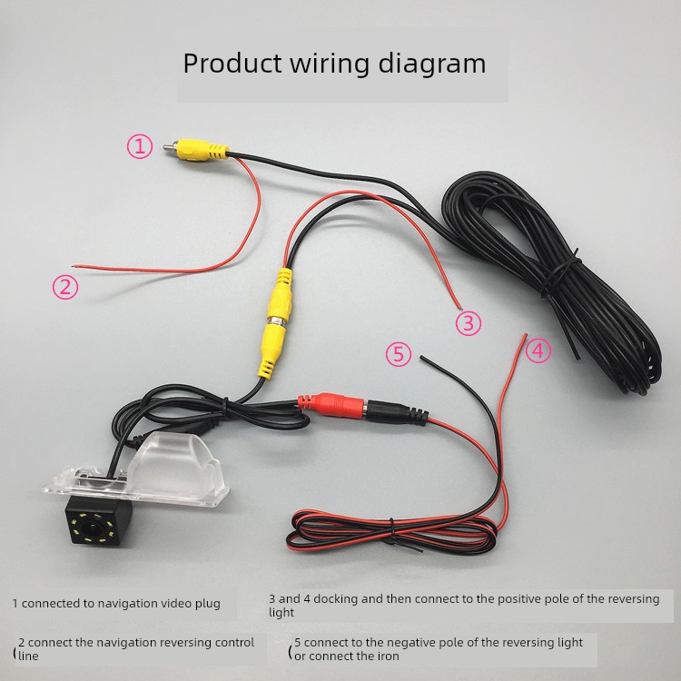 东风风神AX3AX7S30A30A60L60超高清后视倒车摄像头