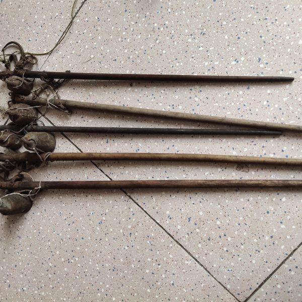 怀旧老物件老秤杆民俗收藏杂项老旧杆称实木影视道具农村老称杆子