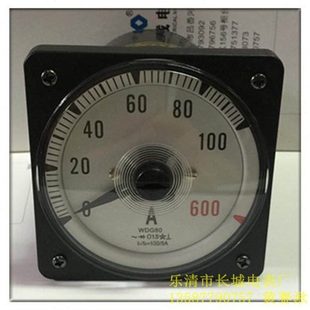 过载600 广角度 长城电表厂 交流电流表 100 船用表 张丝 63L18