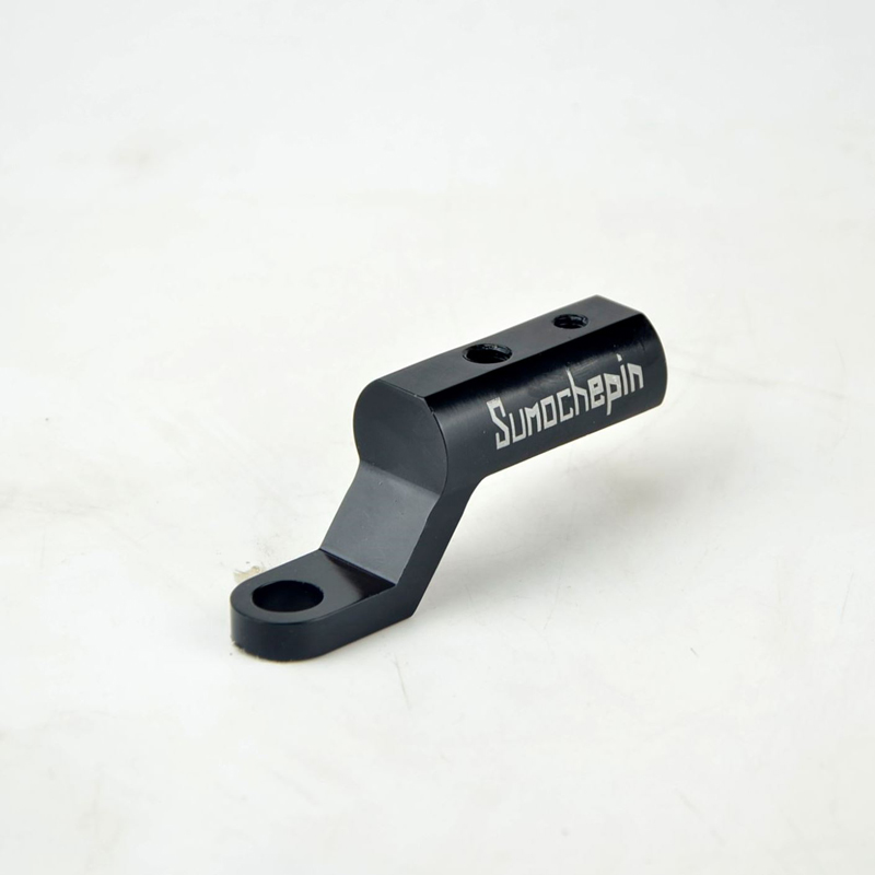 踏板车后视镜支架电动电瓶车延伸扩展导航铝合金手机延长架