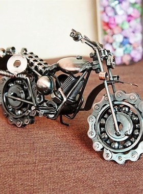 特价创意模型摆件金属手工艺品哈雷铁艺学生礼品生日礼物