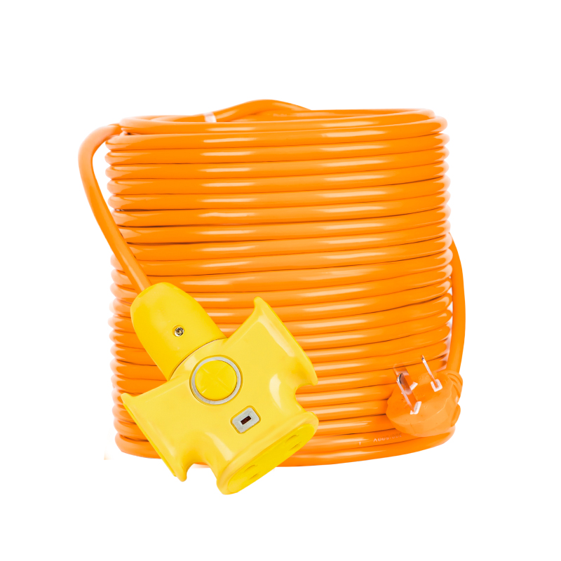 延长线加长线防水插板大字插座30米50米70米100米地拖排插插线板