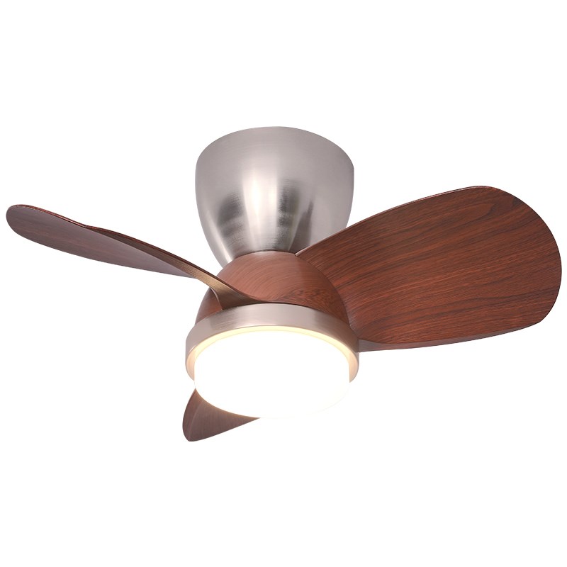 覆古风扇灯中古风卧室灯24寸美式吊扇灯餐厅书房吸顶风扇吊灯一体