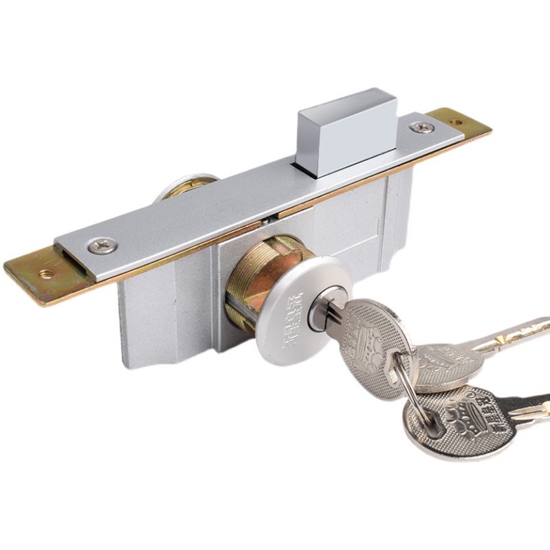 肯德基门锁通g用型铝合金型材门双头面锁芯锁胆有框玻璃门配件地