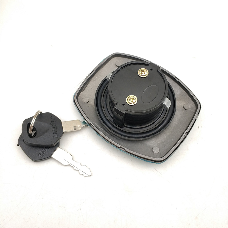 适用金城铃AX100机车s圆油箱盖爵铃100方油箱盖油箱锁燃油锁盖子