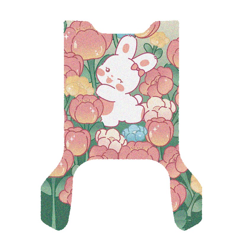 适用于爱玛爱朵2024QB33脚垫电动车座套TDR6048Z/TDR32Y41Z脚踏垫